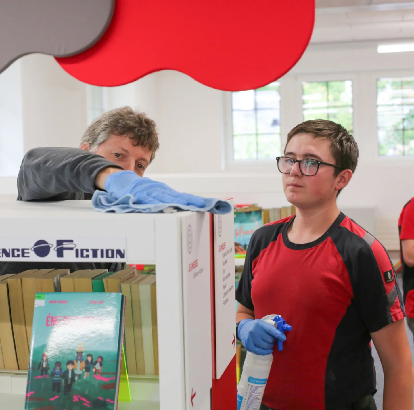 Un jeune en orientation professionnelle
